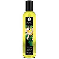 Shunga Aceite Orgánico Exotic Green Tea- Color Amarillo Translúcido - 250 ml